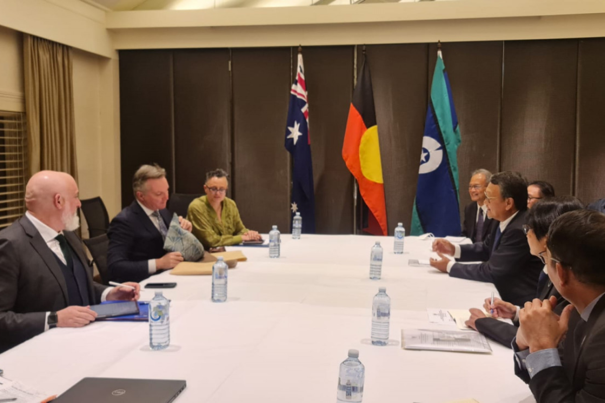 Bertemu mitra Australia, Menteri ESDM bahas teknologi energi bersih