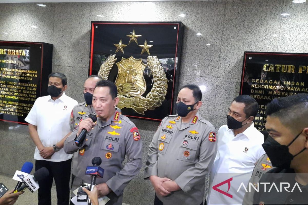 Kapolri Sigit janji transparan selesaikan kasus baku tembak antaranggota polisi