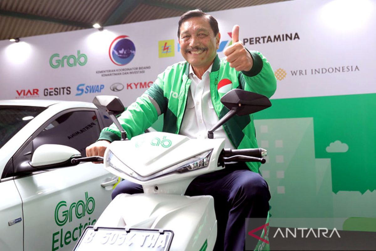 Luhut dukung percepatan penggunaan kendaraan listrik