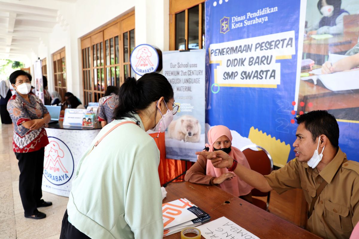 Dispendik Surabaya fasilitasi PPDB SMP swasta pada 12-13 Juli 2022