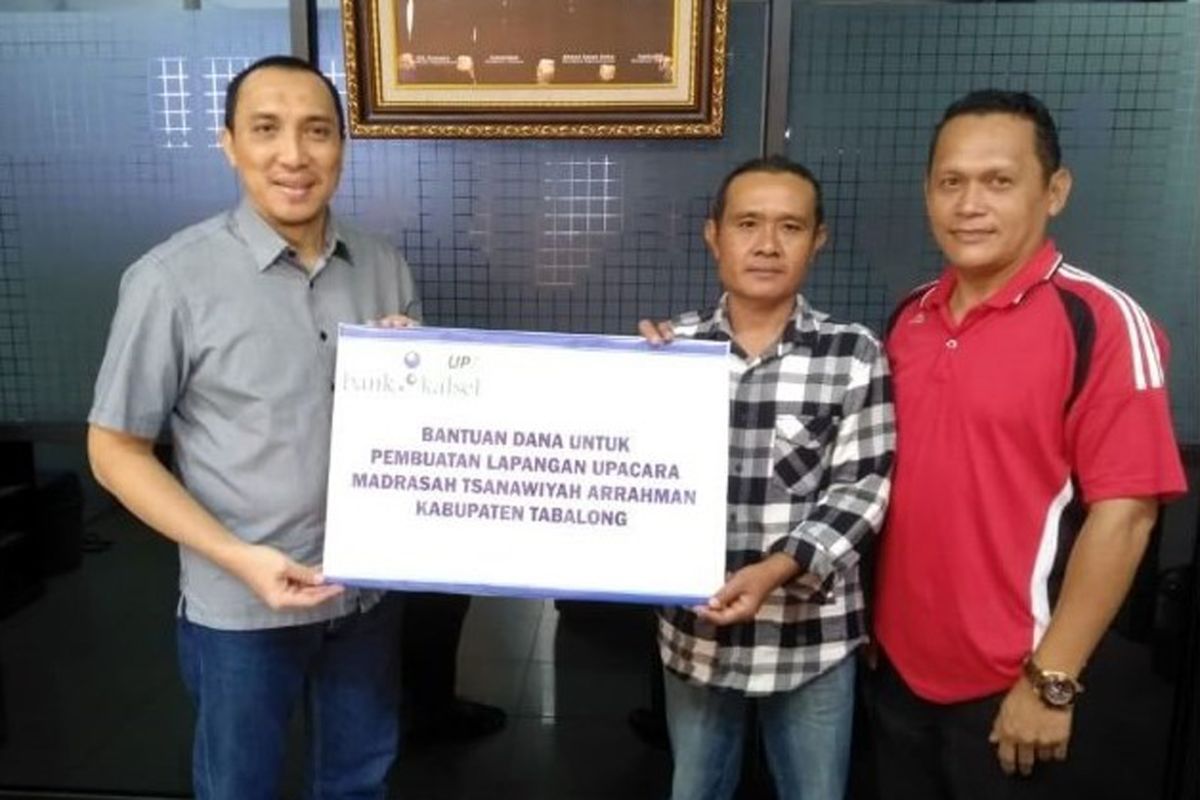 UPZ bantu pembangunan lapangan di MTs Arrahman Tabalong