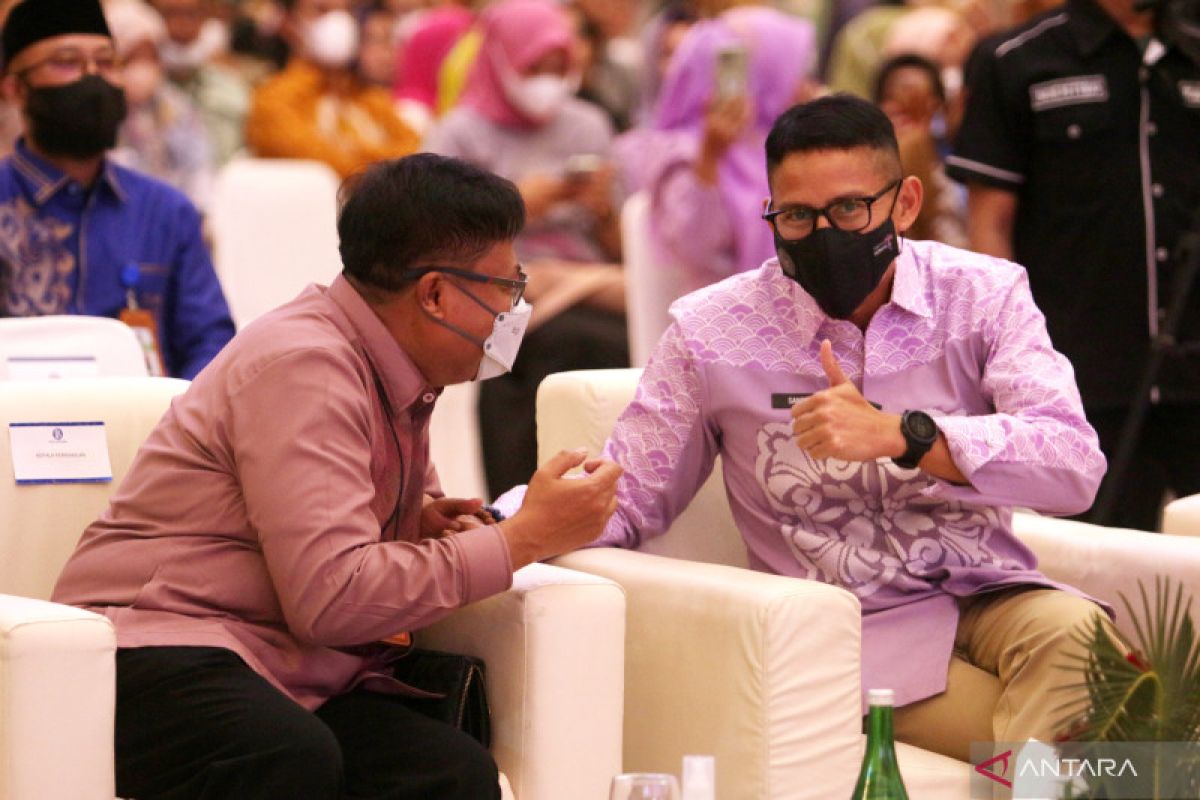 Kunjungi Gorontalo, Sandiaga Uno dukung program digitalisasi UMKM Bank Indonesia