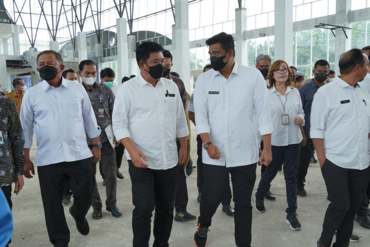 Kunjungan Menteri ATR/BPN ke Medan terkait  hibah Terminal Amplas