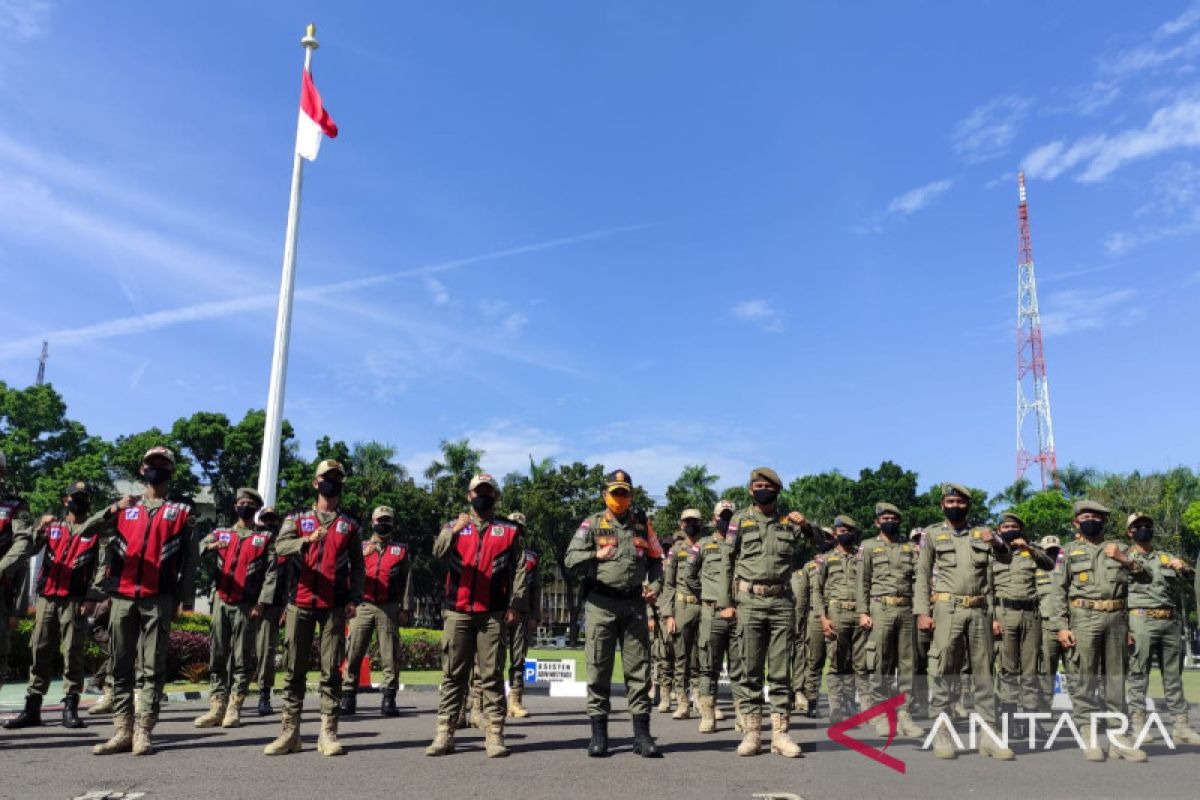 Satpol PP Sumsel aktifkan kembali operasi masker di ruang publik