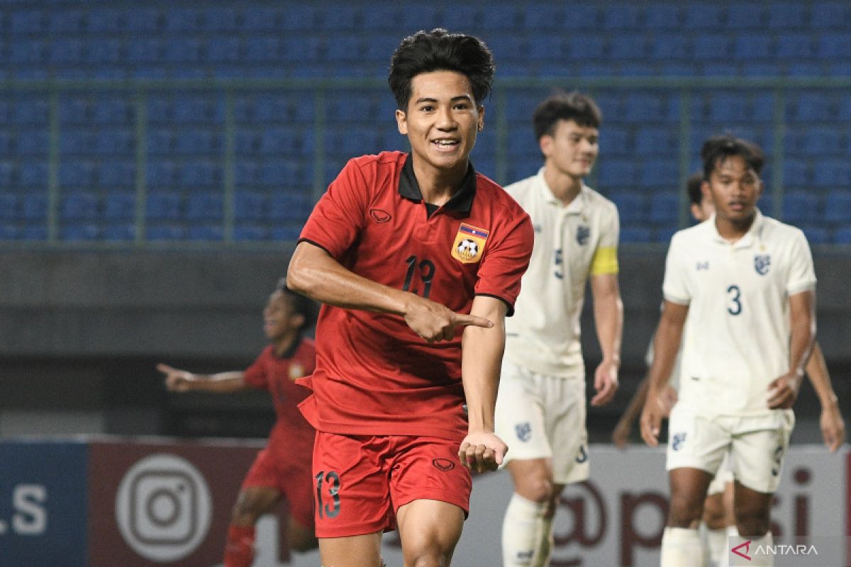 Hajar Thailand 2-0, Laos U-19 segel tempat di partai final