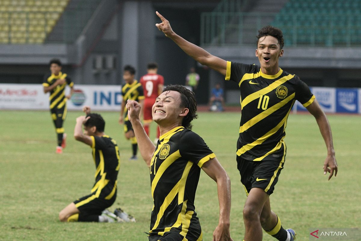 Malaysia ke final Piala AFF U-19 setelah kalahkan Vietnam 3-0
