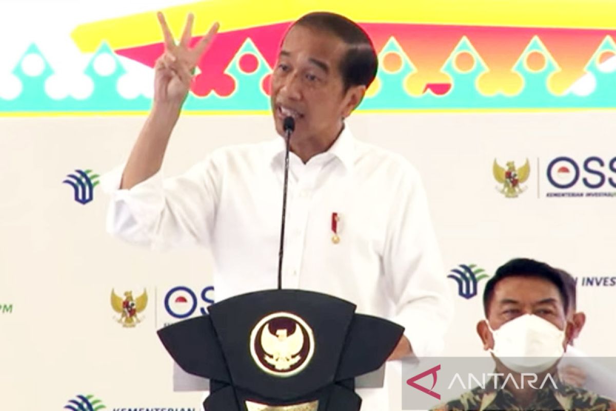 Presiden Jokowi ungkap Rp185 triliun dana KUR belum tersalurkan
