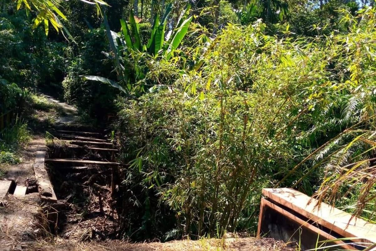 Berbahaya, Pencurian Besi Jembatan di Desa Karang Are Kabupaten Bengkulu Tengah Wajib Ditindak