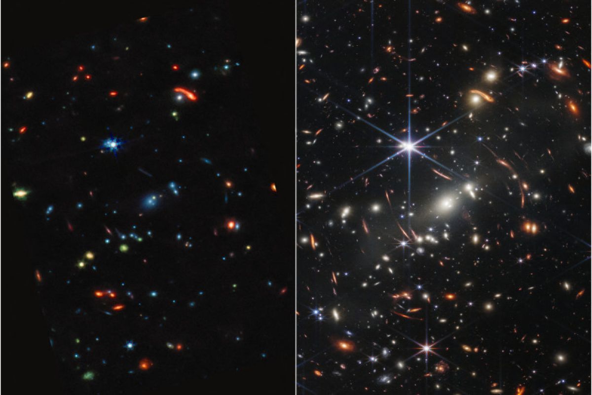NASA pamerkan keindahan semesta hasil tangkapan teleskop James Webb