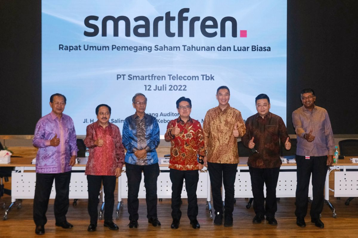 PT Smartfren Telecom Tbk umumkan hasil RUPS tahunan dan luar biasa