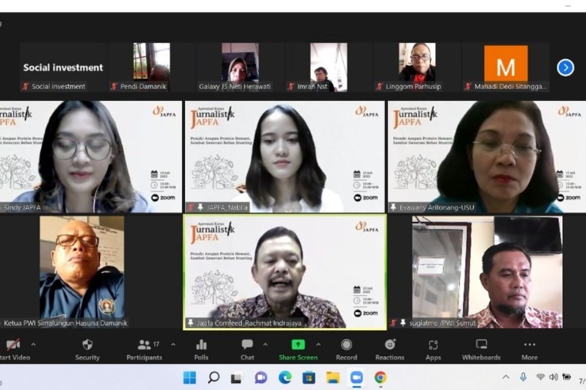 JAPFA ajak insan pers edukasi tentang stunting melalui karya tulisan