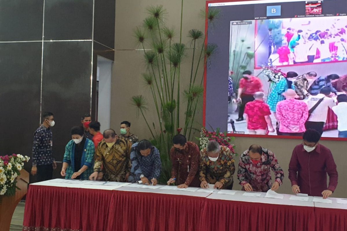 Bupati Sitaro ikut deklarasikan Jejaring Panca Mandala di Sulut