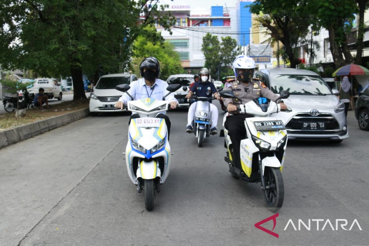 Polisi dukung peralihan penggunaan kendaraan BBM ke listrik