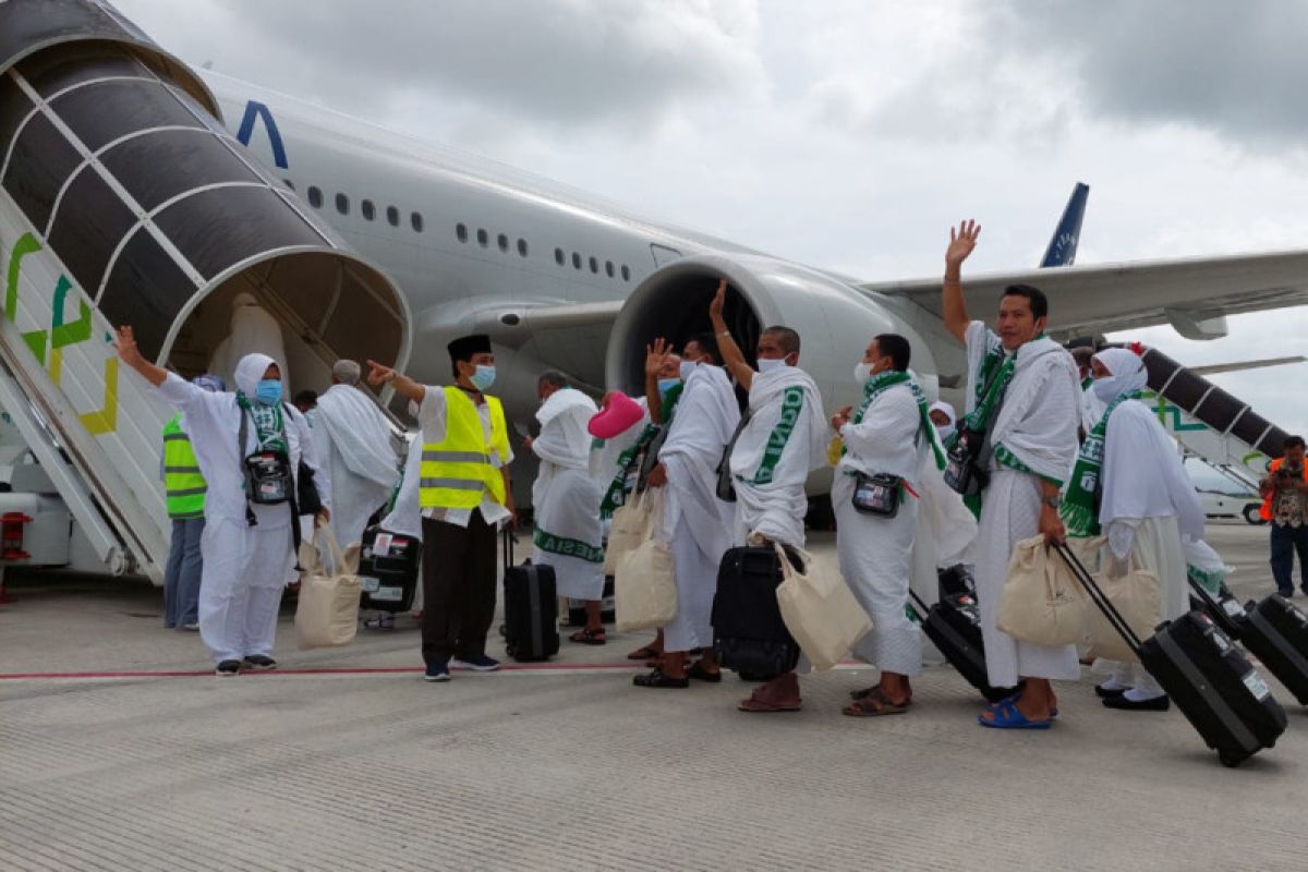 Jamaah haji asal Lombok Tengah pulang 6 Agustus 2022 dari Mekkah