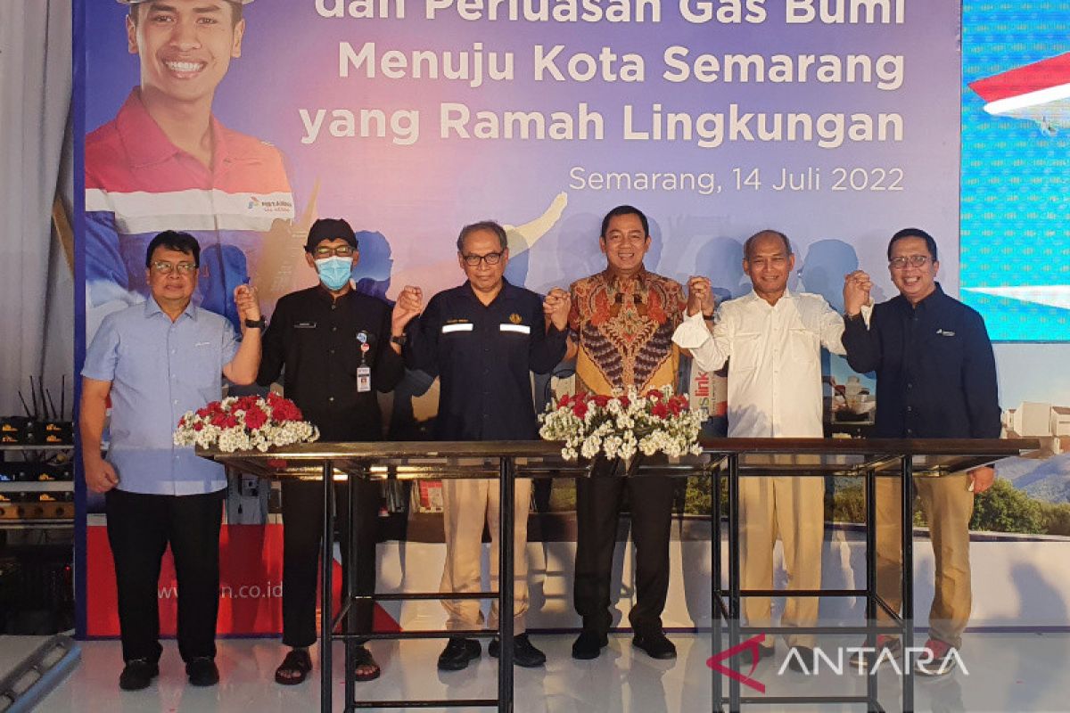 Dorong transisi energi, Kota Semarang miliki 2 SPBG baru