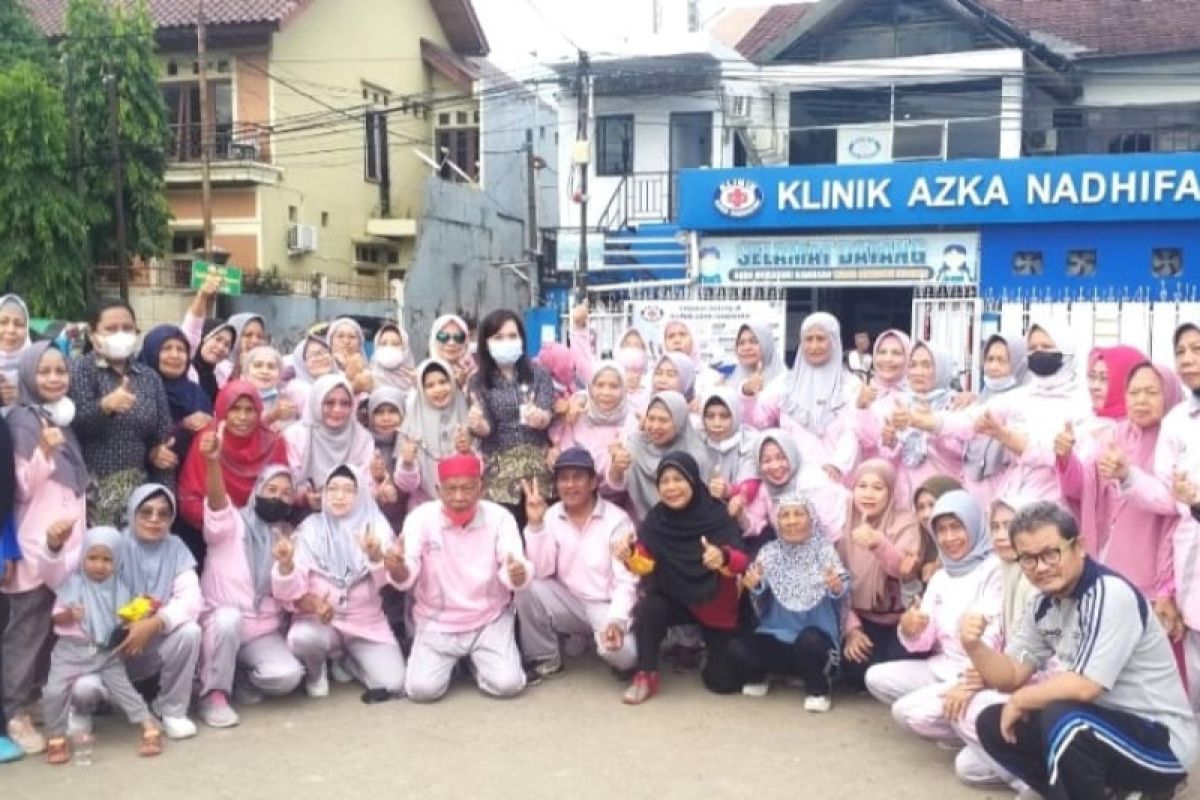 Senam Prolanis meriahkan HUT ke-54 BPJS Kesehatan di Makassar