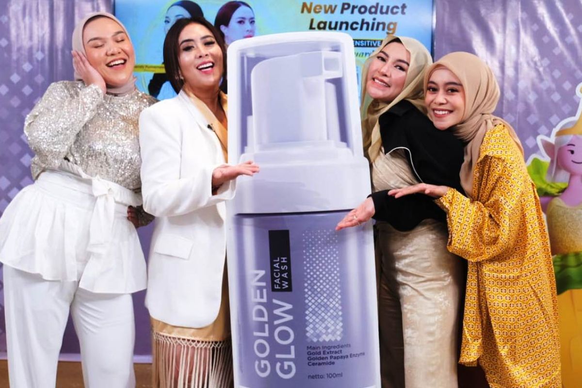 MS Glow rilis pembersih muka dengan kandungan emas 24K