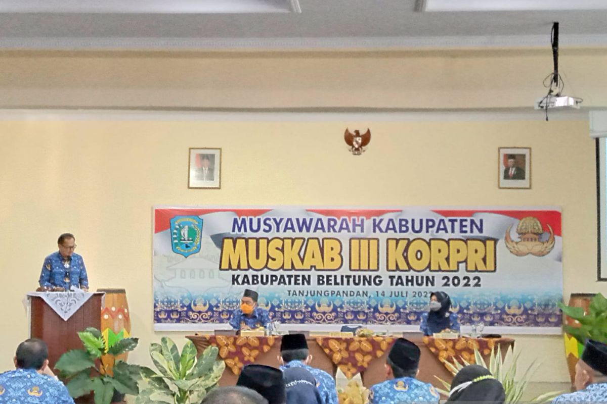 Wakil Bupati Belitung dorong Korpri terus berinovasi