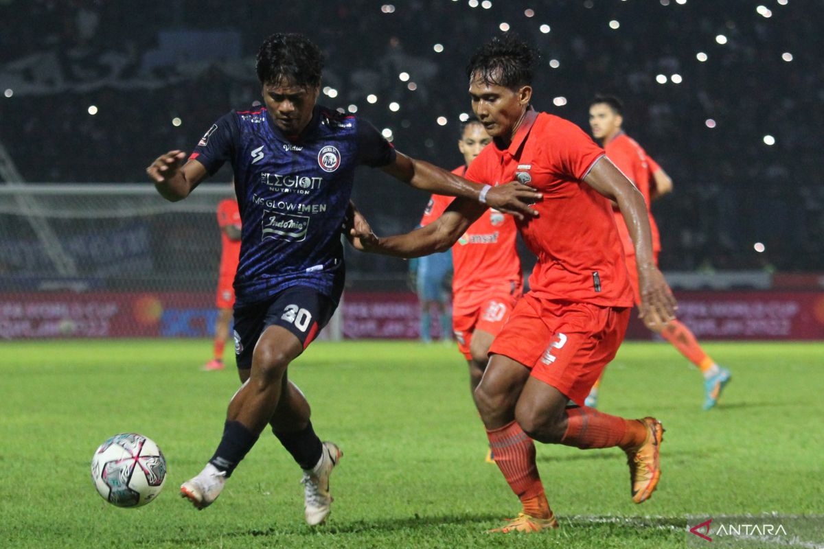 Piala Presiden: Arema tekuk Borneo 1-0 pada leg pertama final