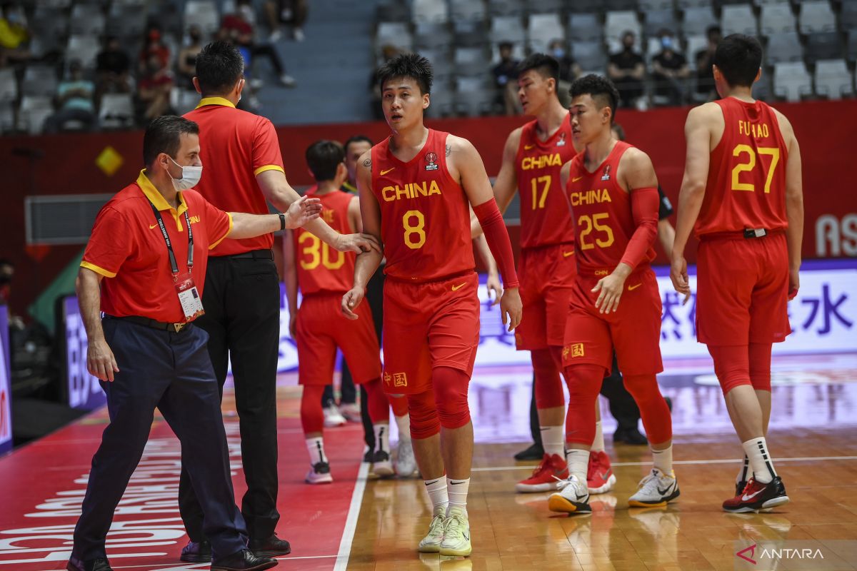 Piala FIBA Asia 2022 - Pelatih China tidak puas meski menang lawan Bahrain