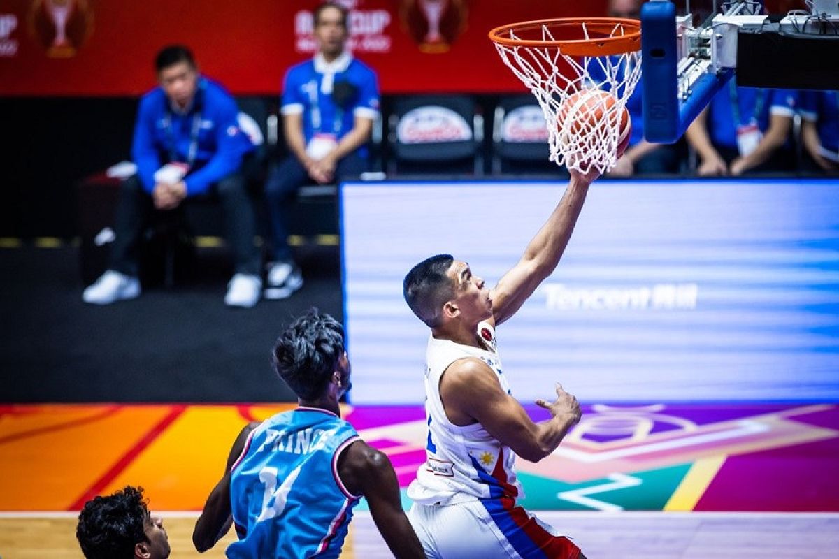 Piala FIBA Asia 2022 -  Filipina menang dengan skor telak 101-59 atas India