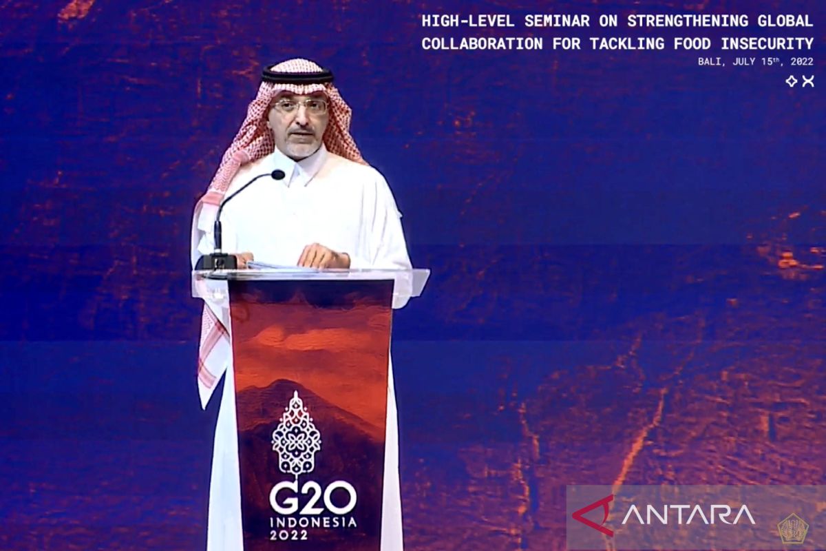 Menkeu Arab Saudi minta G20 evaluasi larangan dagang