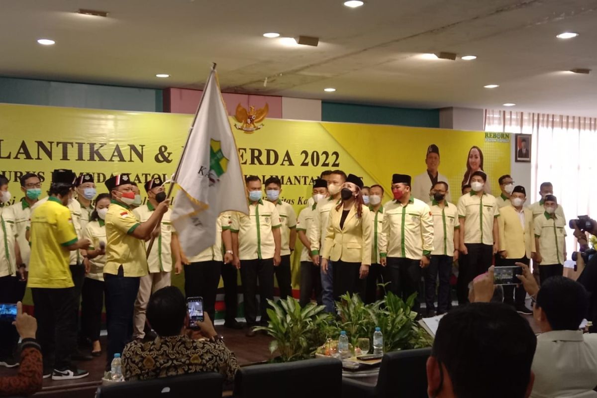 Komda Pemuda Katolik Kalbar resmi dilantik siap sinergi dengan gereja dan negara