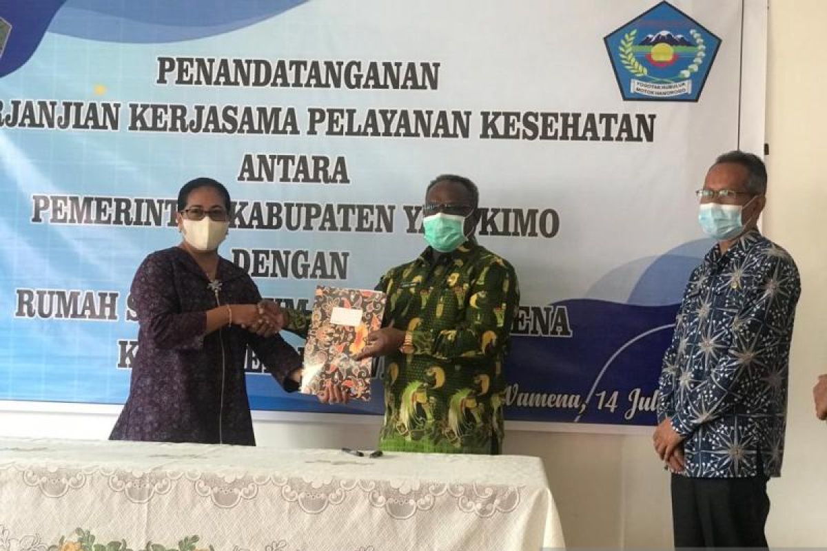 Pemerintah tiga kabupaten bekerja sama dengan RSUD Wamena layani warga