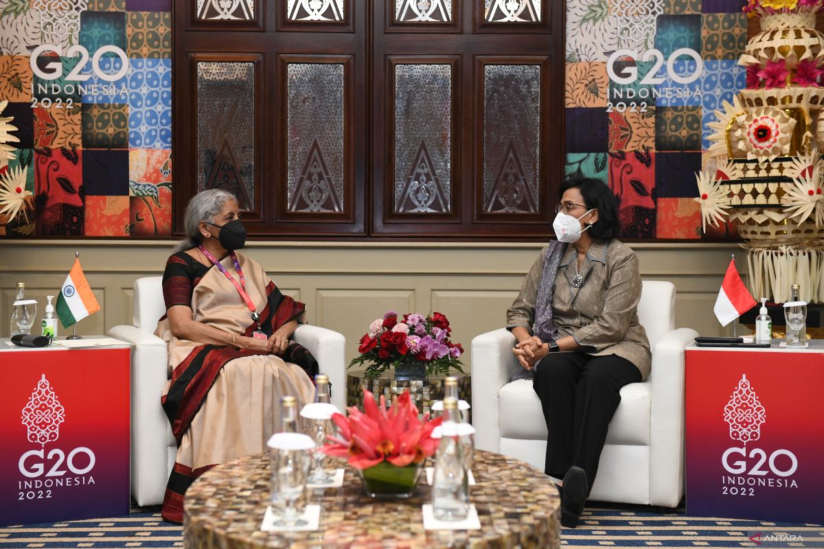 Mulyani holds bilateral meetings before G20 FMCBG Meeting