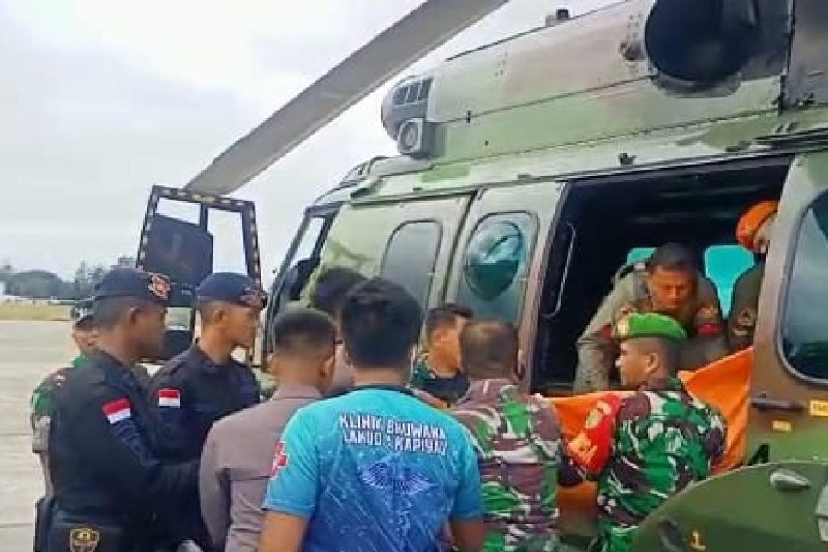 Sebanyak 11 korban penembakan dan penganiayaan KKB dievakuasi ke Timika Papua
