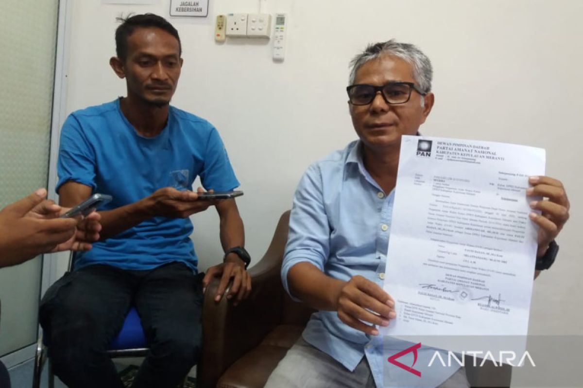 Mantan Ketua DPRD Meranti akan gugat hasil Rakerda pengajuan PAW