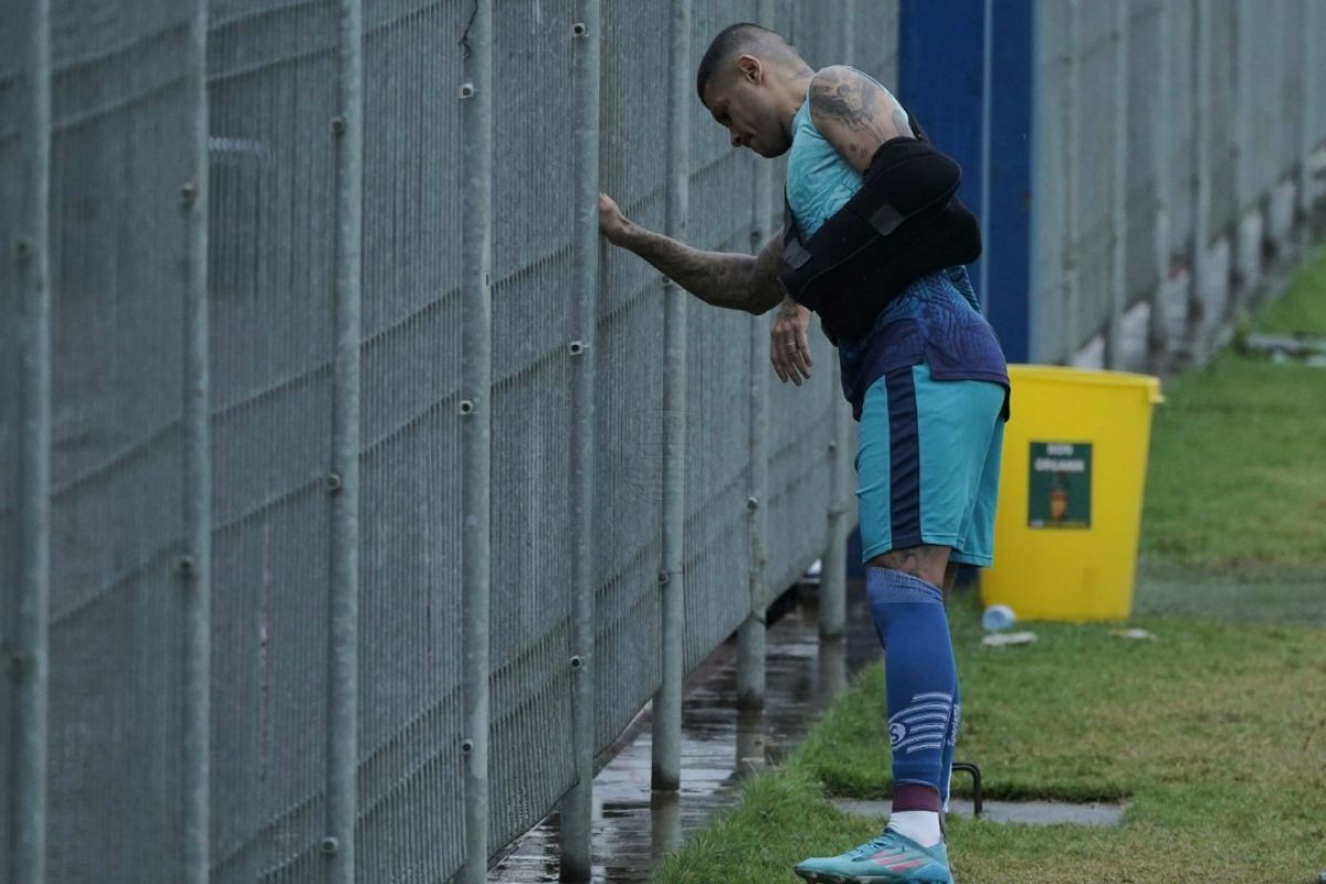 Striker Persib Bandung Ciro Alves mulai berlatih ringan