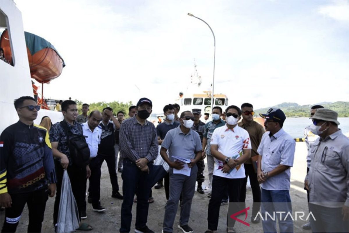 Kapal perintis di Gorontalo mulai beroperasi kembali