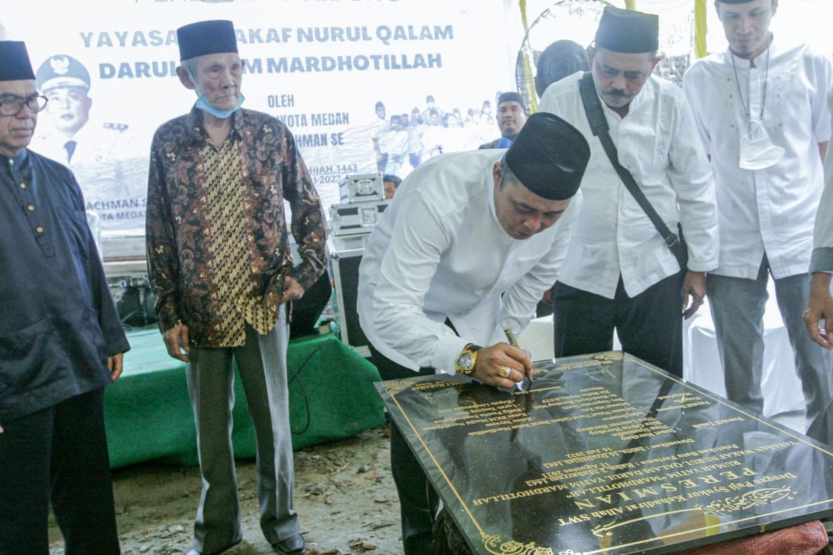 Wakil Wali Kota Medan apresiasi warga bangun gedung yayasan anak yatim