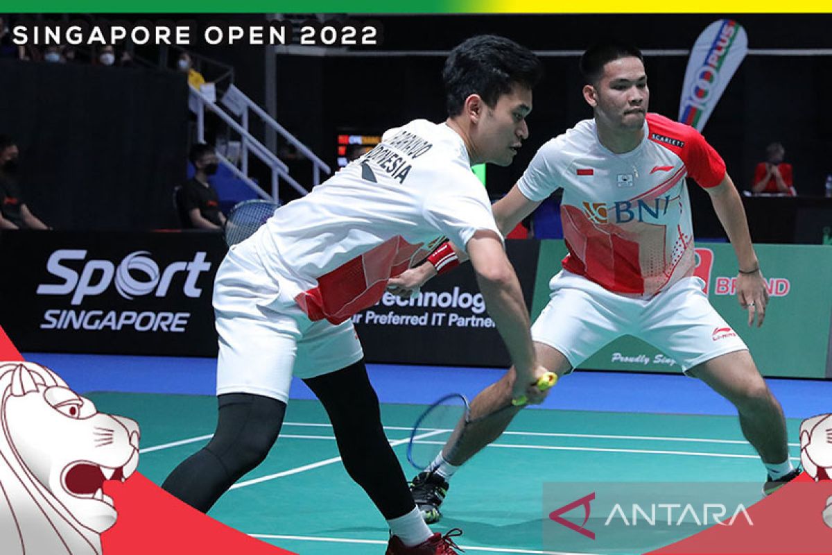 Jadwal final Singapore Open 2022: Indonesia mainkan tiga nomor di partai puncak