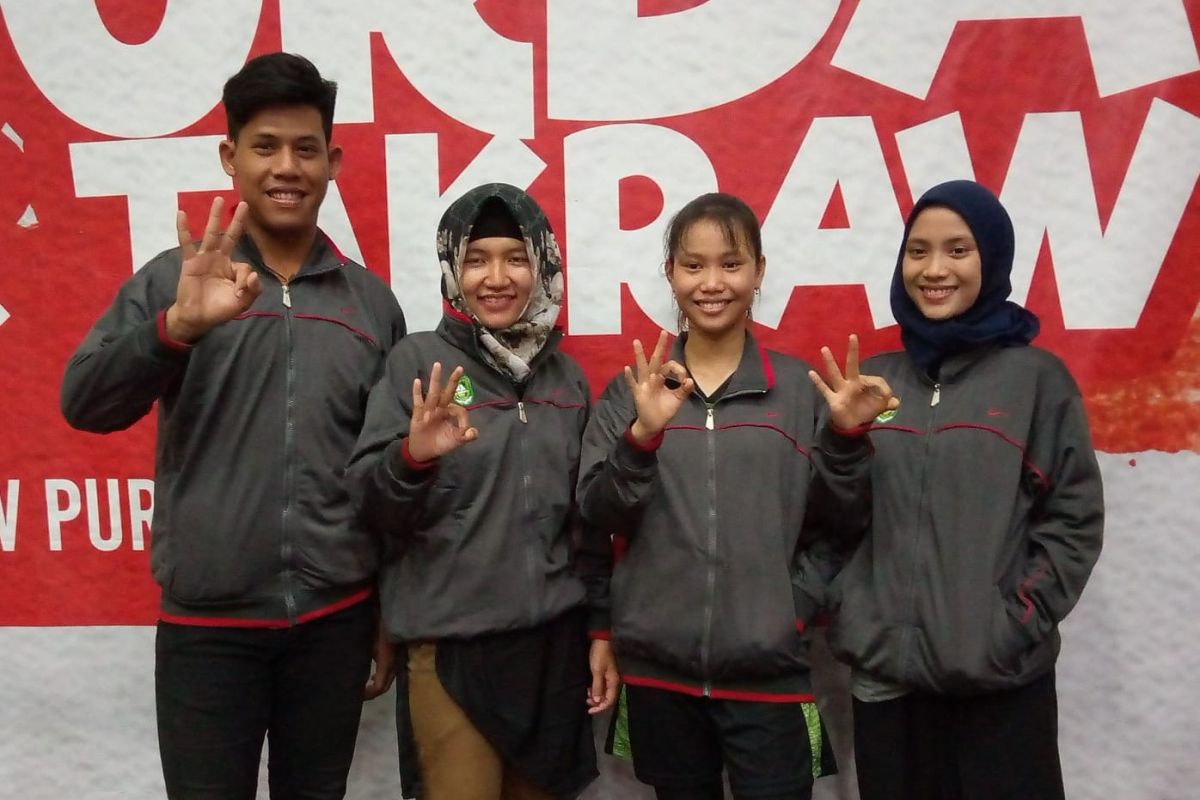 Empat atlet Bengkalis wakili Indonesia di ajang Takraw Kings Cup Thailand
