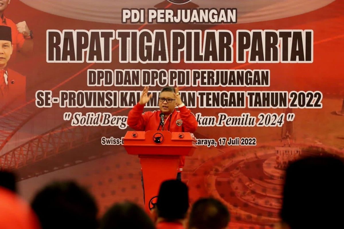 Hasto sebut kader PDI Perjuangan harus taat asas soal calon presiden