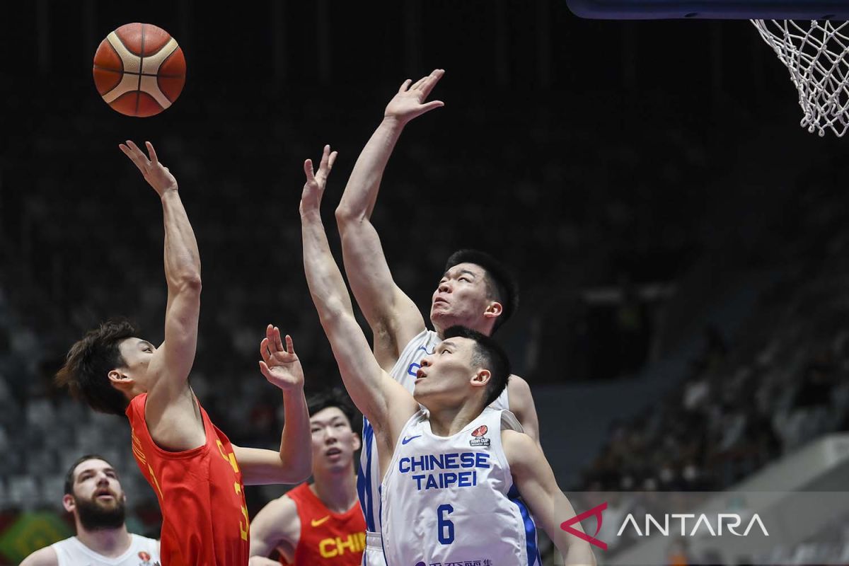 Tim bola basket Indonesia takluk dari China di FIBA Asia Cup