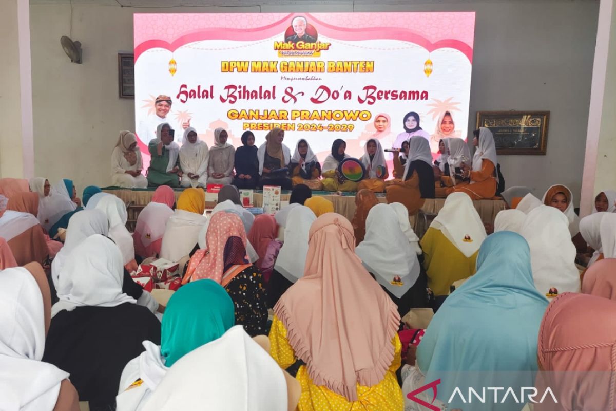 Tegas Antikorupsi, Ganjar Pranowo Didukung Ribuan Emak-emak Banten