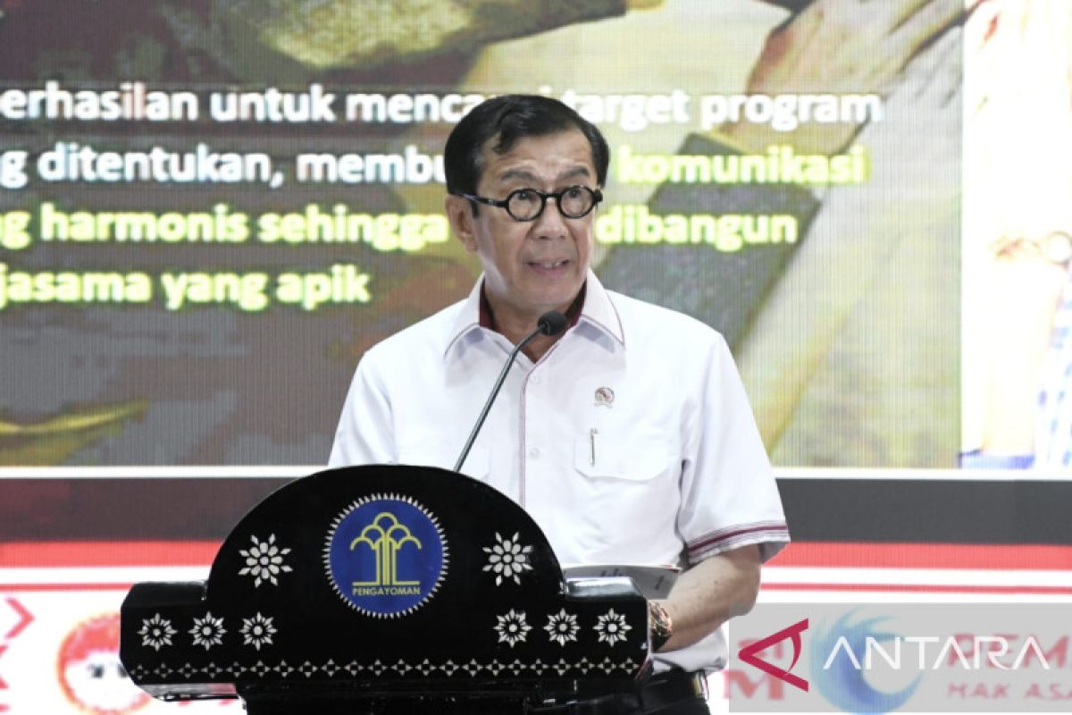 Menkumham: Presiden ingatkan hemat anggaran antisipasi dampak perang