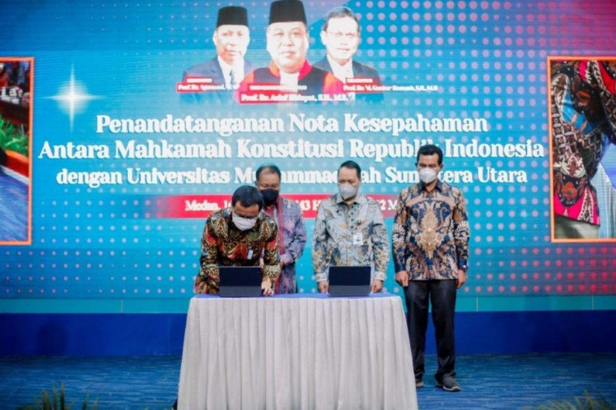 Mahkamah Konstitusi dan UMSU sepakat lanjutkan kerjasama