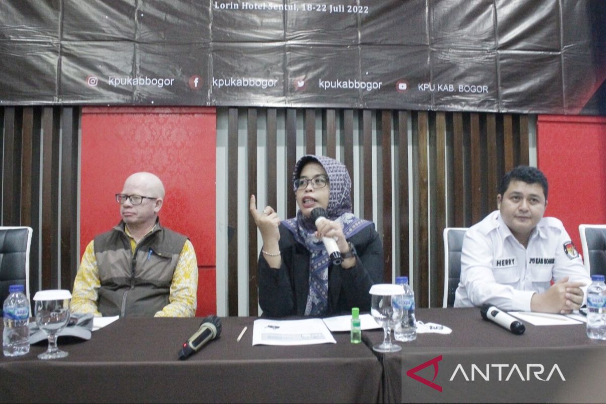 KPU Bogor gelar pelatihan Desa Peduli Pemilu dan Pemilihan di Sentul