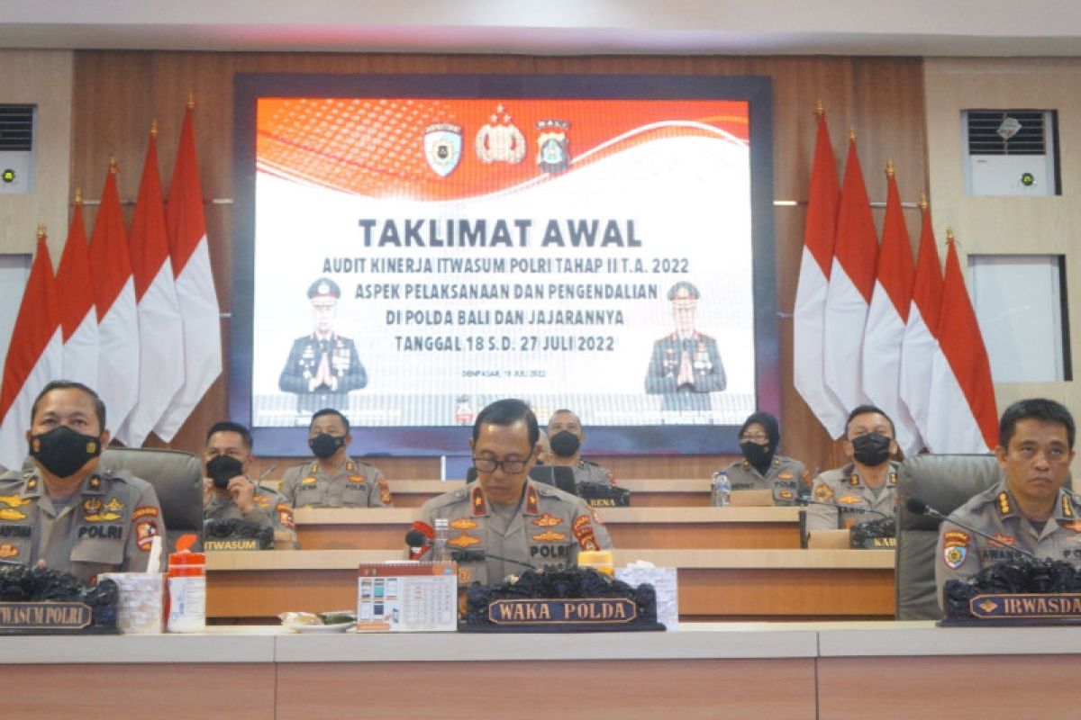 Polri audit kinerja Polda Bali