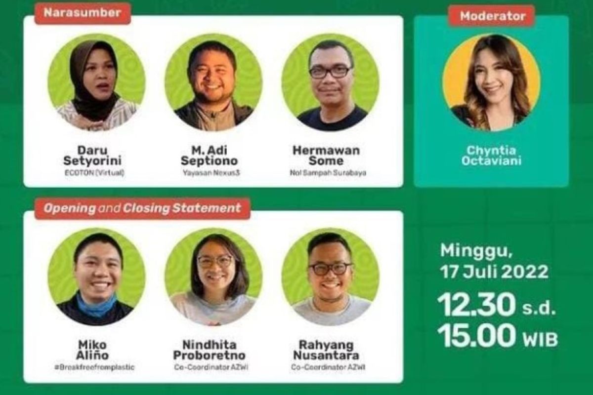 Aktivis lingkungan serukan penggunaan kemasan guna ulang