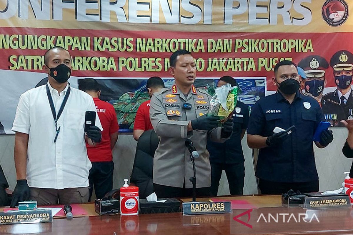 Polrestro Jakpus gagalkan peredaran 1 kg sabu dari Medan