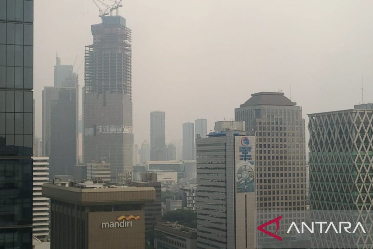 Kualitas udara Jakarta Jumat pagi peringkat satu terburuk di dunia