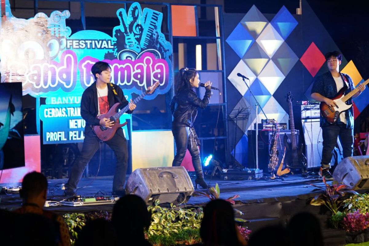 Banyuwangi kembangkan bakat bermusik milenial lewat Fastival Band Pelajar