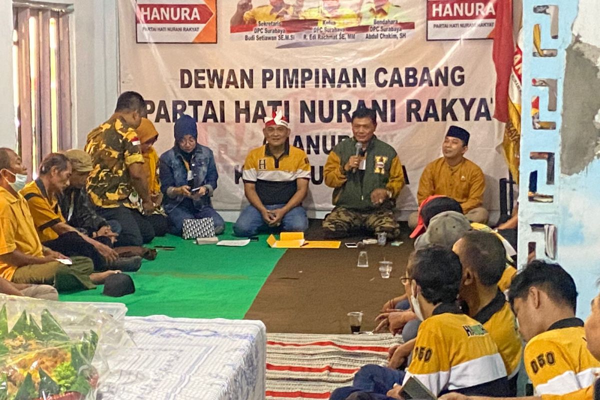 Hanura Surabaya targetkan satu fraksi pada Pemilu 2024