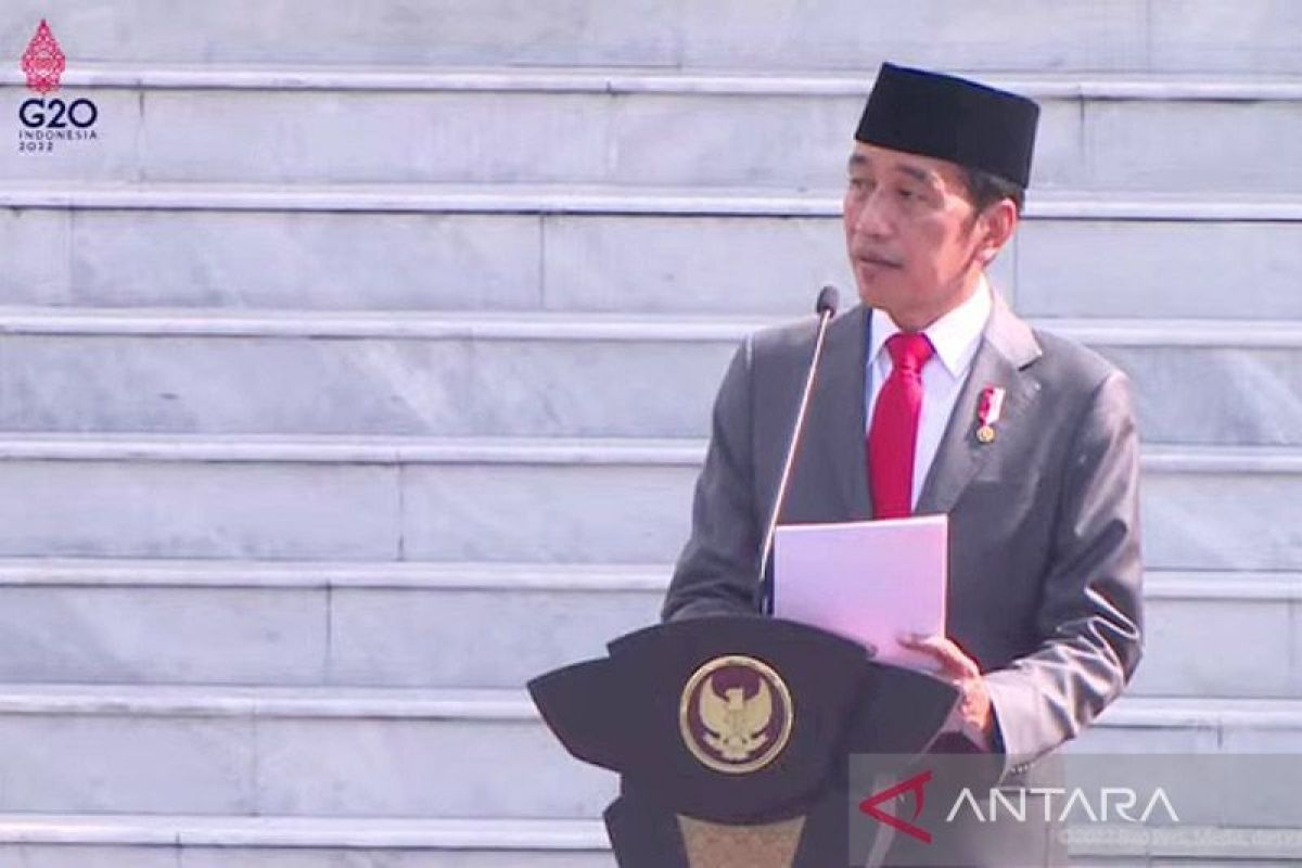 Jokowi kumpulkan relawan dan loyalis di Istana Bogor