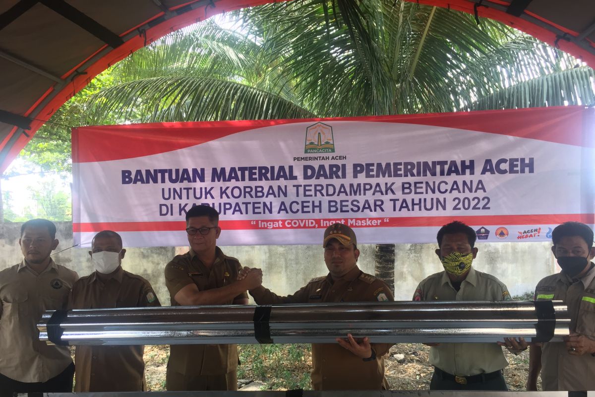 Ringankan beban korban terdampak, Pemerintah Aceh salurkan bantuan bencana